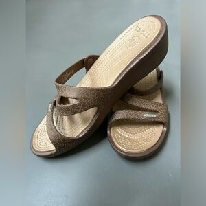 Crocs Disney Patricia Mickey Mouse Wedge sandal Womens size 10